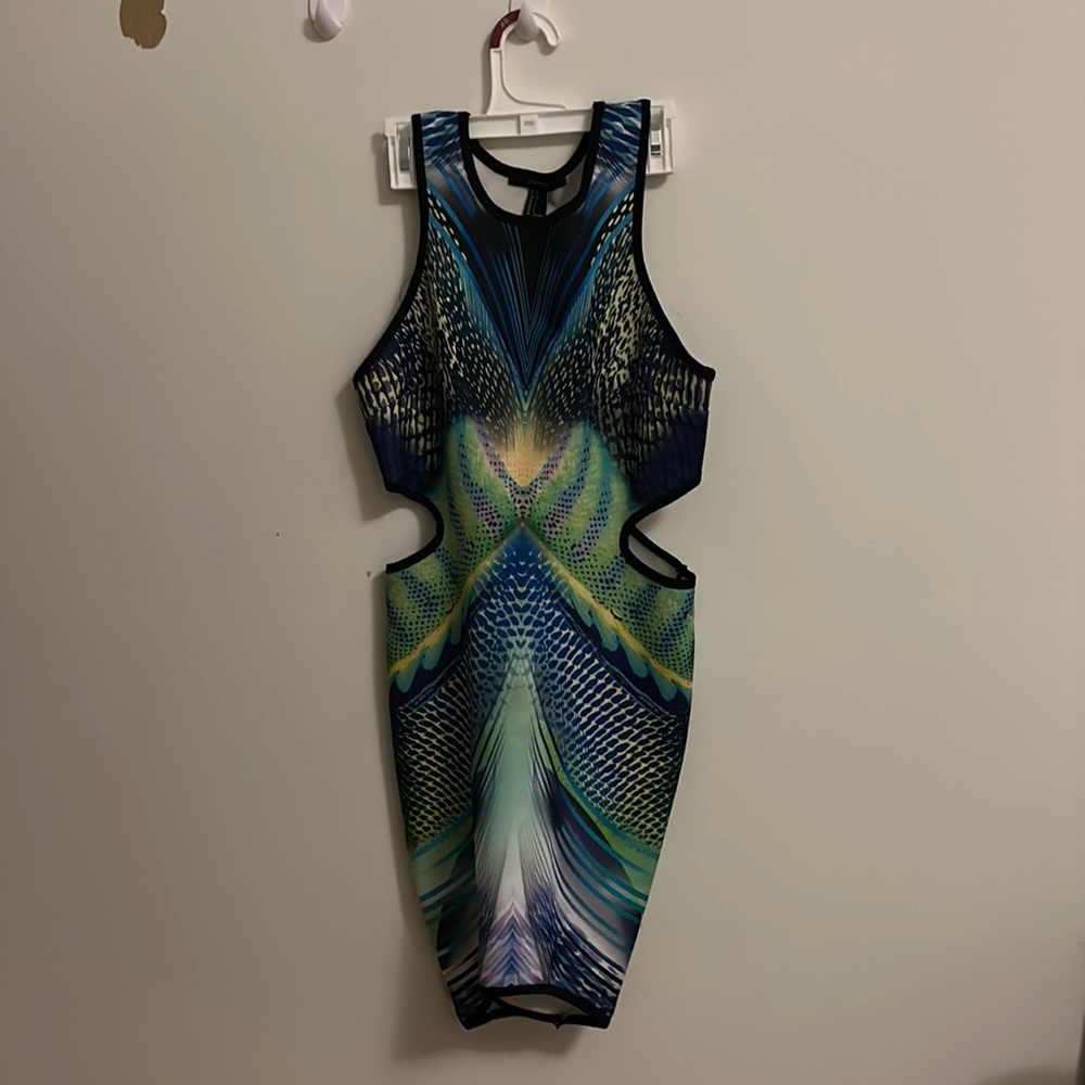 Colorful dress with cool pattern